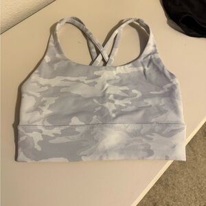 Lululemon Athletica Light Gray Sports Bra
